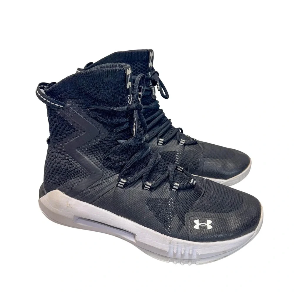Under Armour Highlight Ace 2 Shoes Womens Size 9‎ Black Volleyball Sneakers